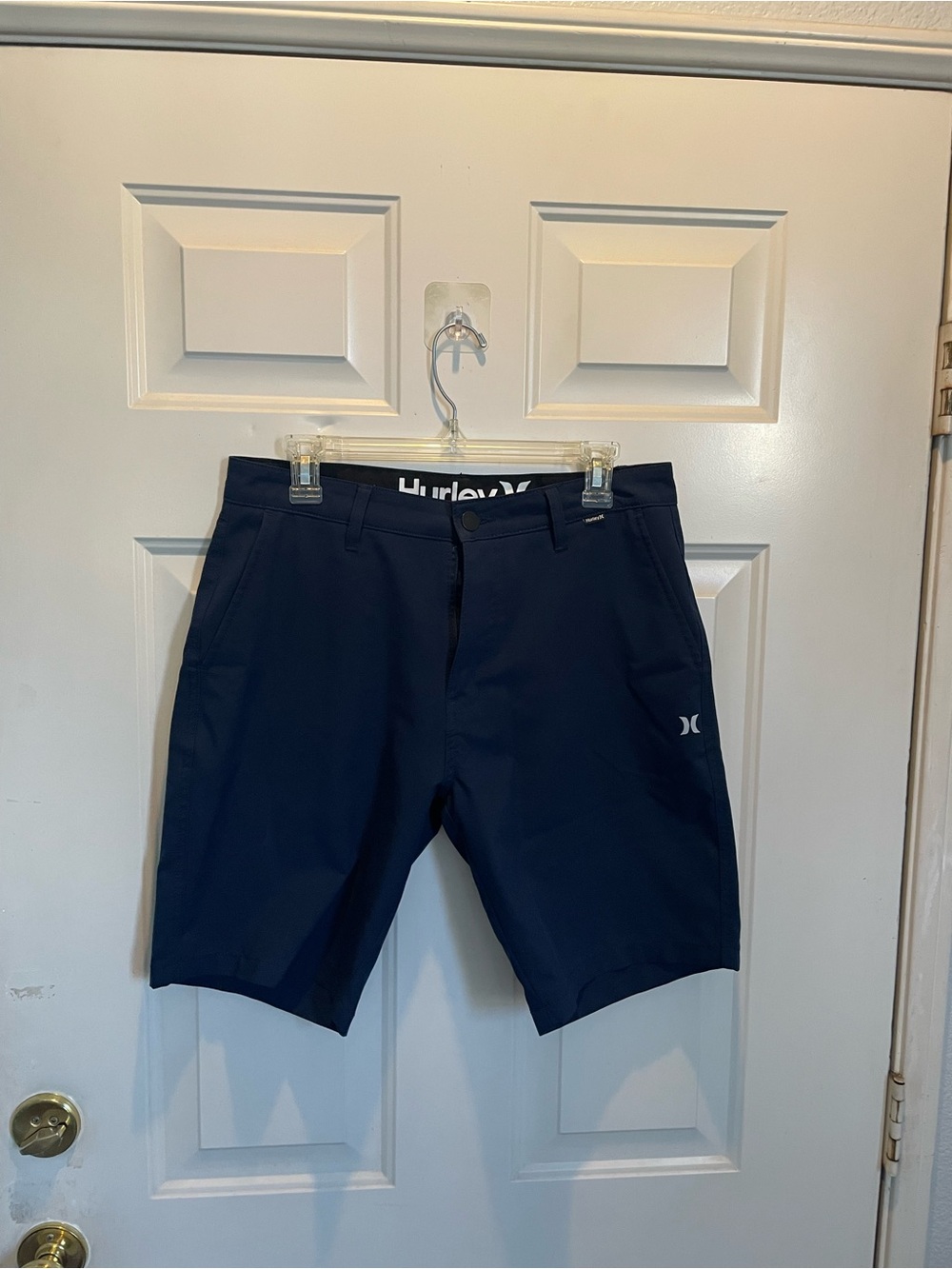 Hurley Navy Hybrid Swim/Board Shorts